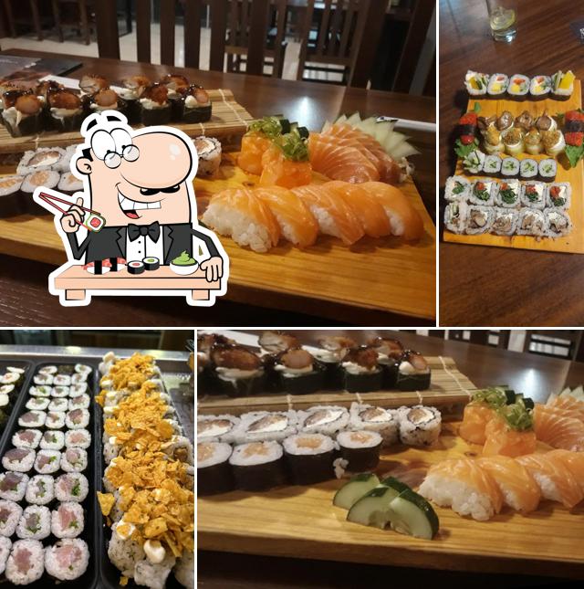 Presenteie-se com sushi no Z12 sushi Imbituba
