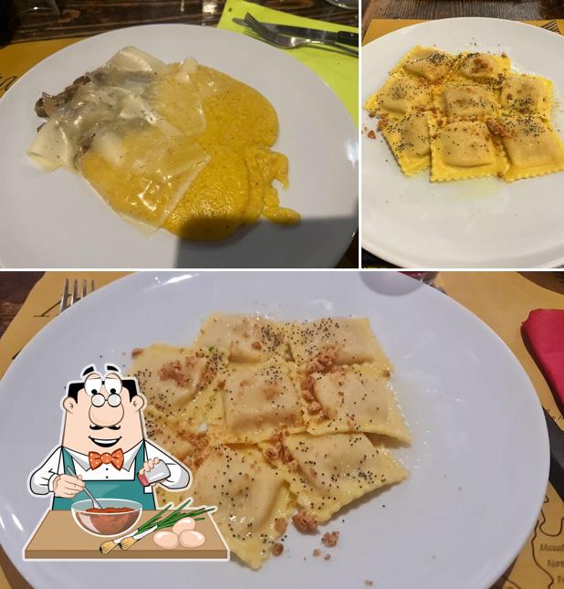 Ravioli al Osteria al carro armato