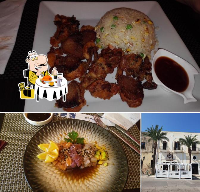 Tra le varie cose da Me Sushi si possono trovare la cibo e esterno