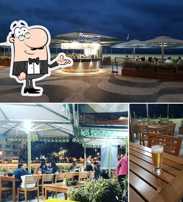 Veja imagens do interior do Quiosque Resenhando