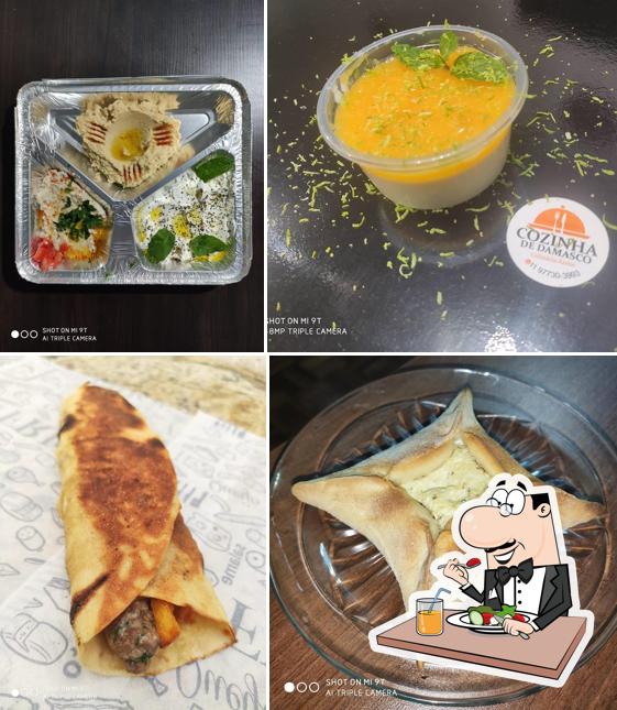 Platos en Cozinha de Damasco