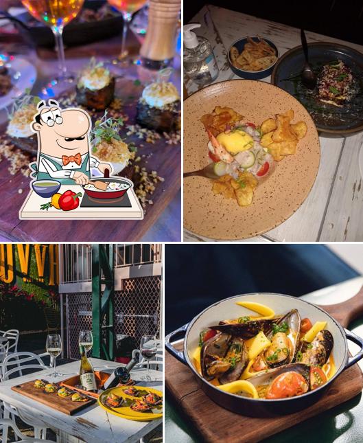 Paella em Uvva Wine Bar