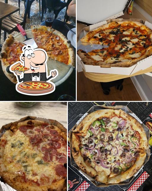 No Pizzaria La Pizzateca, você pode desfrutar de pizza