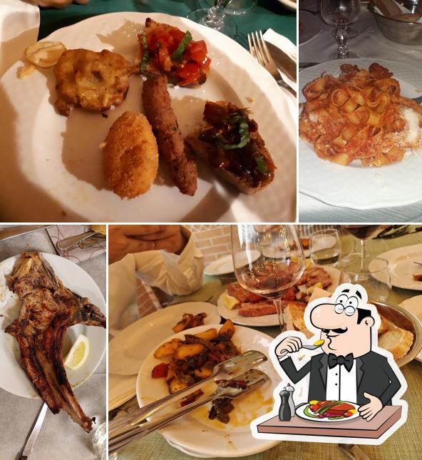 Platti al Ristorante Rocca Falluca