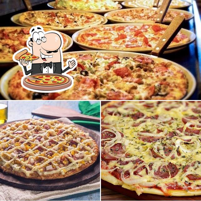 Experimente pizza no Talisma Ristorante e Pizzeria