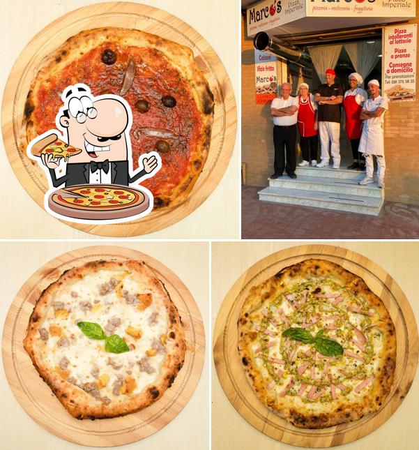 Ordina una pizza a Marco's pizza imperiale