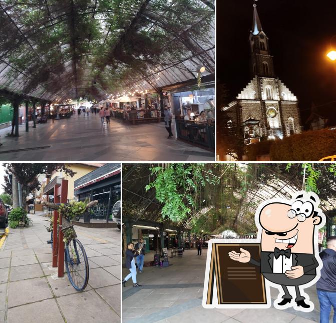 O exterior do Águia Grill Restaurante