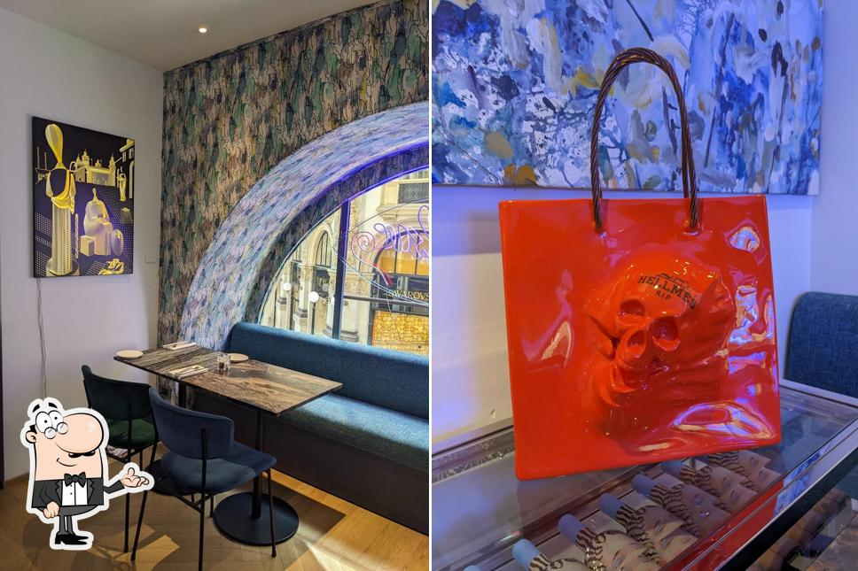 Gli interni di VBart & Restaurart