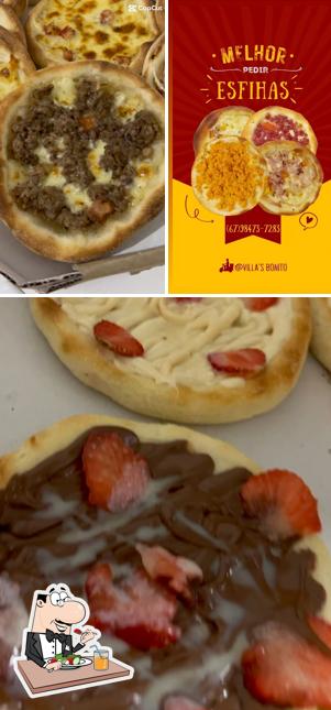 Platos en Villa's Bonito Esfihas