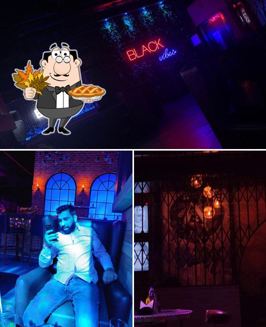 See this picture of Black Cafe & Bar