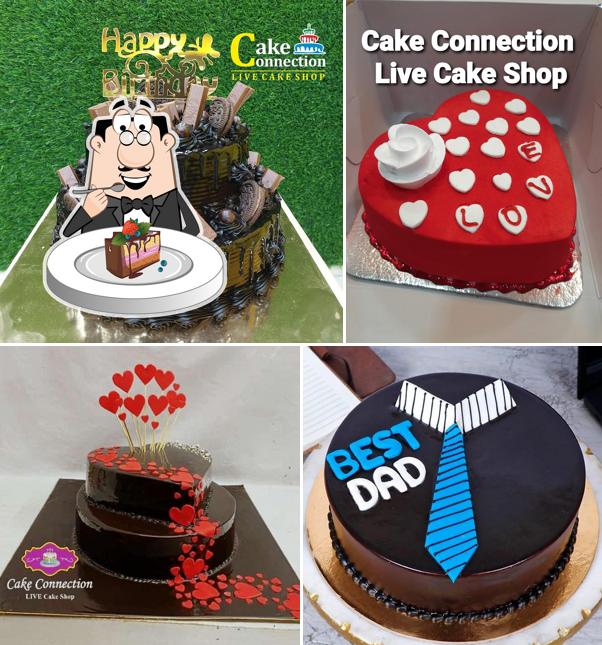 Chocolate cake at Cake Connection-Live Cake : Online Cake Delivery in Vadodara