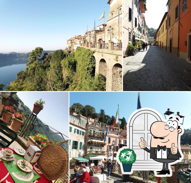 Guarda gli esterni di Ristorante e Albergo Diffuso Lo Specchio di Diana