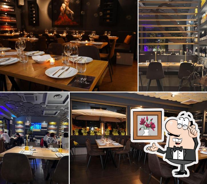 Gli interni di ANTO concept restaurant