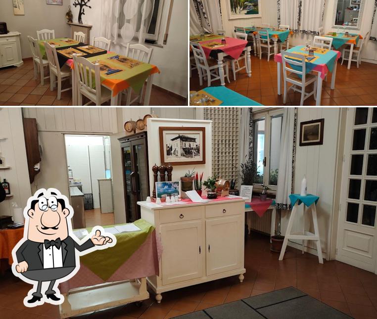 Gli interni di Antica Osteria Bocca di Strada di Giuffredi Diego