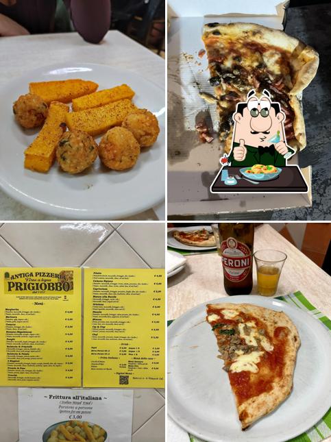 Platti al Antica Pizzeria Prigiobbo