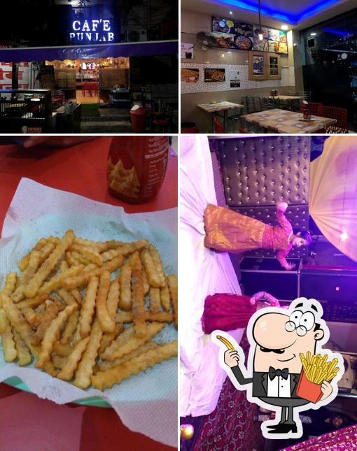 At Cafe Punjab -Best Restaurant in Subhash Nagar-Best Cafe in West Delhi you can order French-fried potatoes