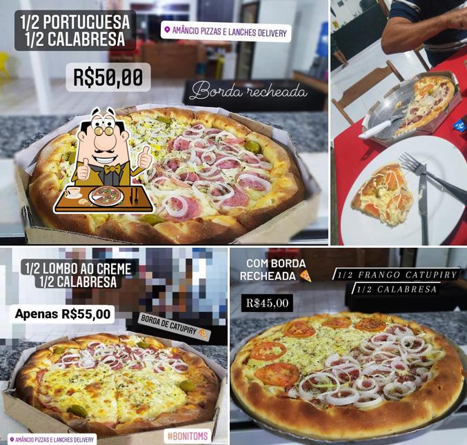 Amâncio Pizzas e Lanches Delivery