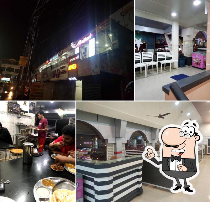 The interior of Rappai's Fast Food