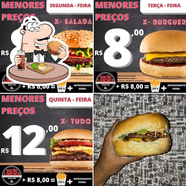 Hambúrguer em Bocão Lanches Itupeva - Desde 2004