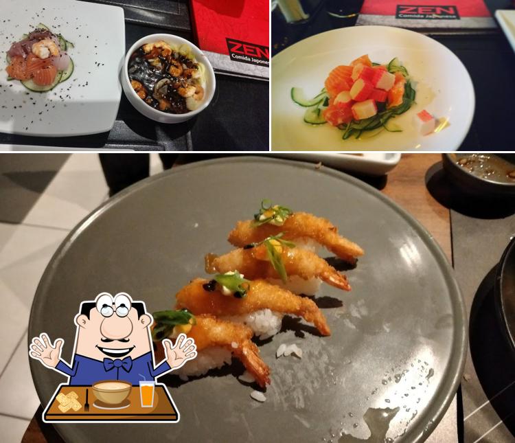 Comida em Zen Comida Japonesa