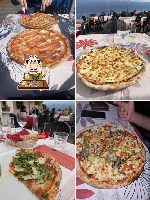 A Ristorante Pizzeria al Lago, puoi prenderti una bella pizza