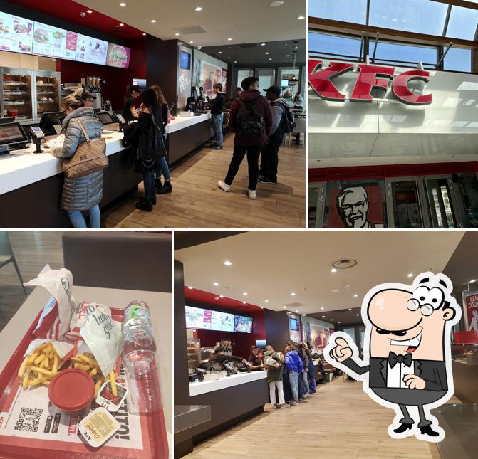 Dai un'occhiata agli interni di KFC