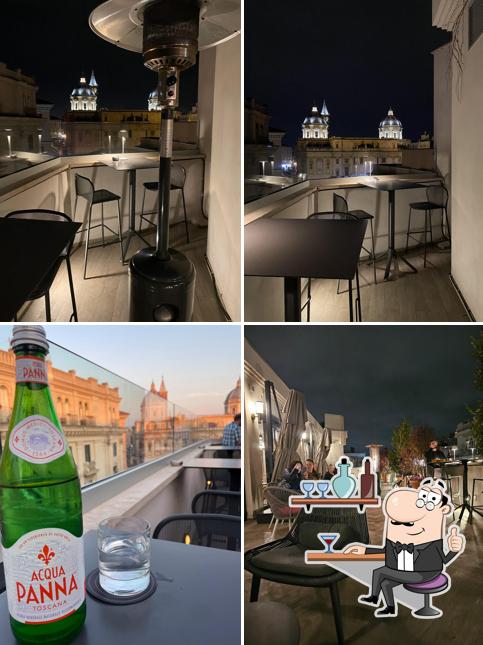 L'intérieur de Mùn Rooftop Cocktail Bar