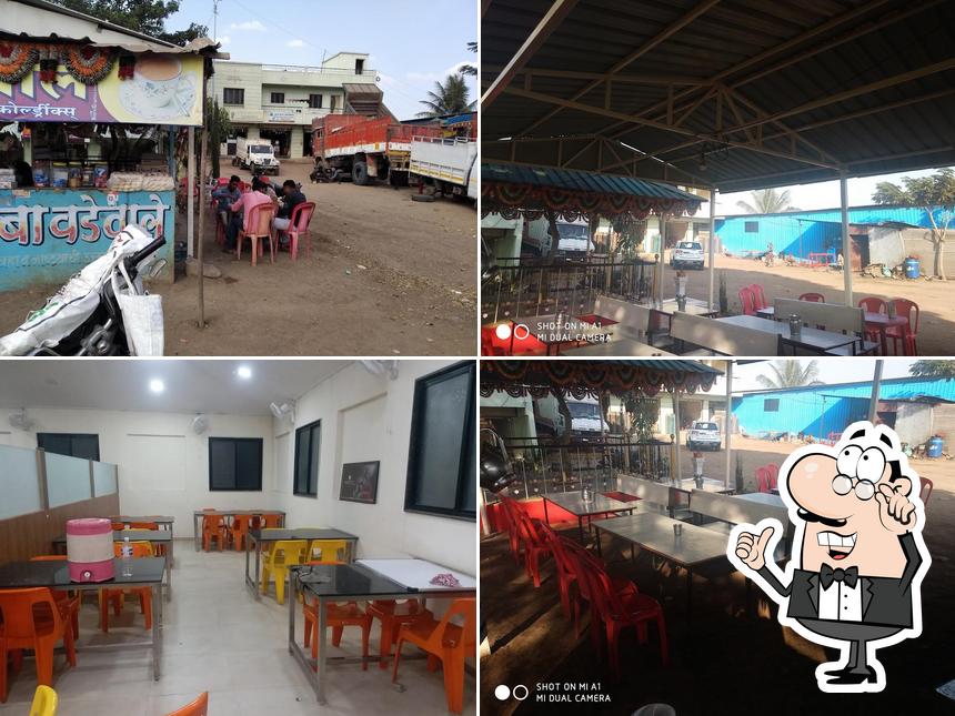 The interior of Aba Vadewale