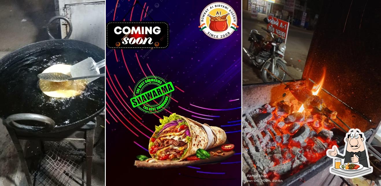 Food at Bombay A1 biryani