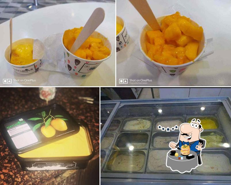 Food at Naturals Ice Cream