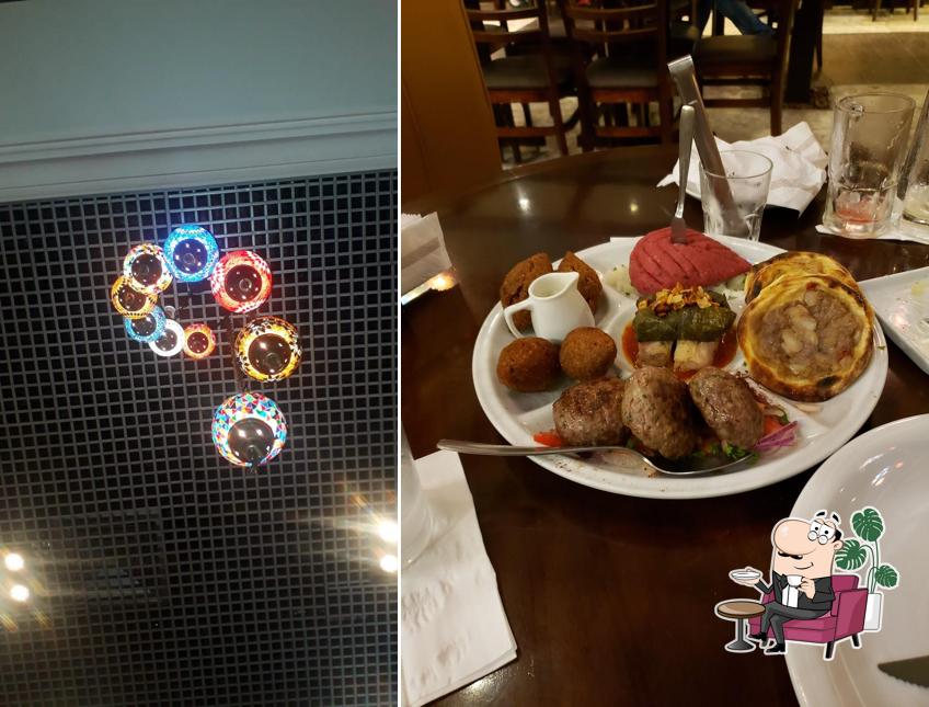 O interior do Aish Baladi