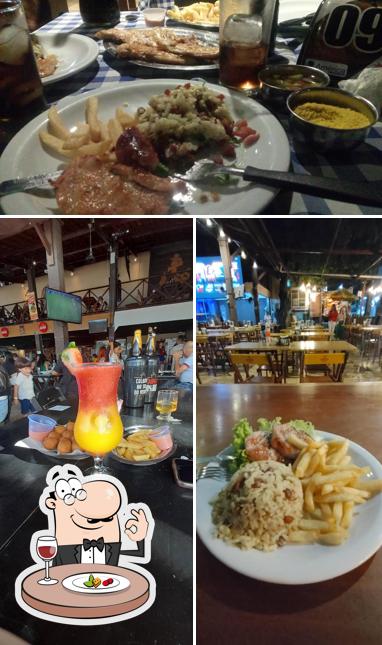 Platos en Ikaro's Grill