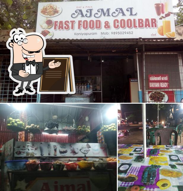 The exterior of Ajmal Restaurant