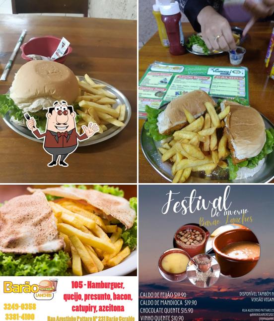 Mousse de chocolate em Barão Lanches