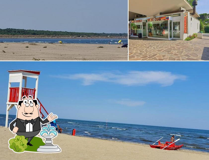 Gli esterni di LAST BEACH PIZZERIA GASTRONOMIA ALBARELLA