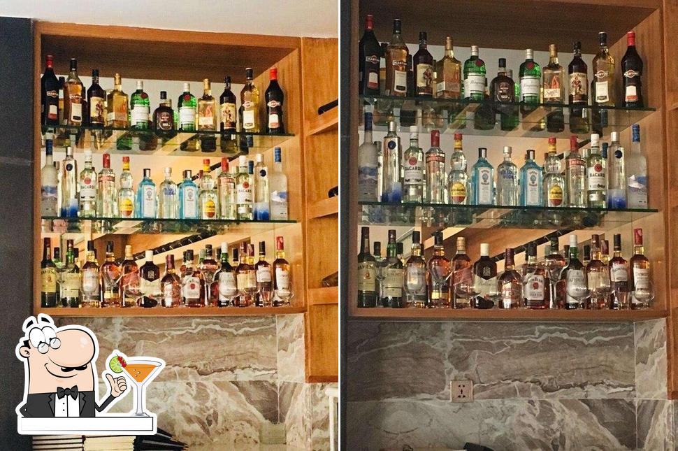 Order a drink from the menu