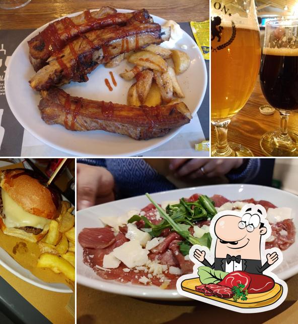 Carpaccio di manzo al Seiterre Birreria e Birrificio