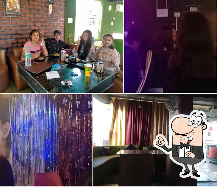 The interior of 3 way cafe & lounge