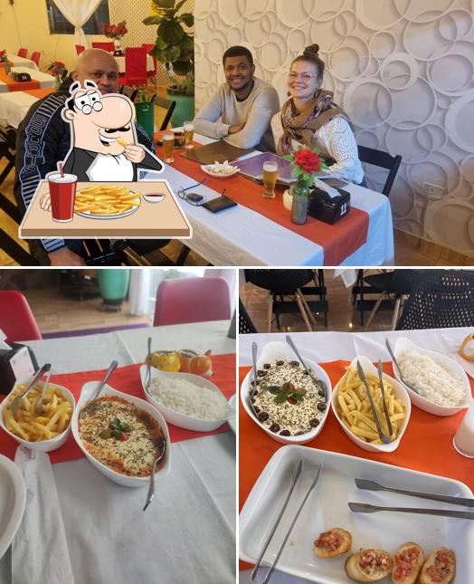 Batata frita em Lá Parmigiana