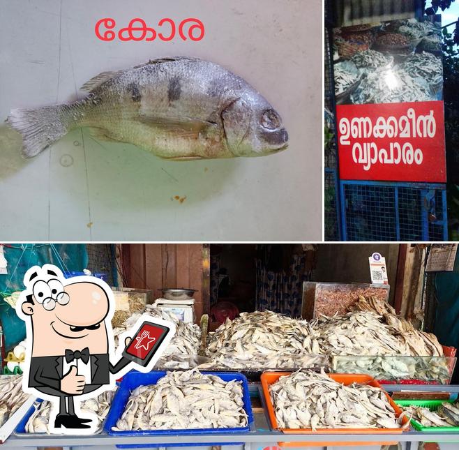 Look at this image of AS(Anil Shams).Dry Fish shop,unakkameen kada Enath