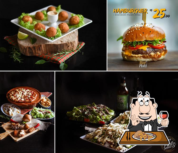 Peça pizza no Bar e Restaurante Bier Platz