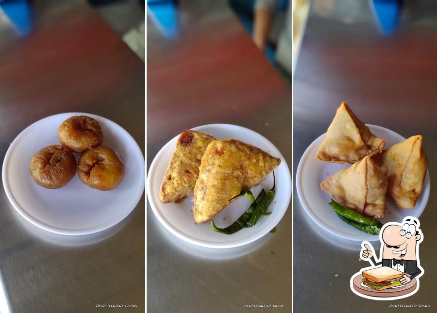 Grilled cheese sandwich at Ambe Snacks Center