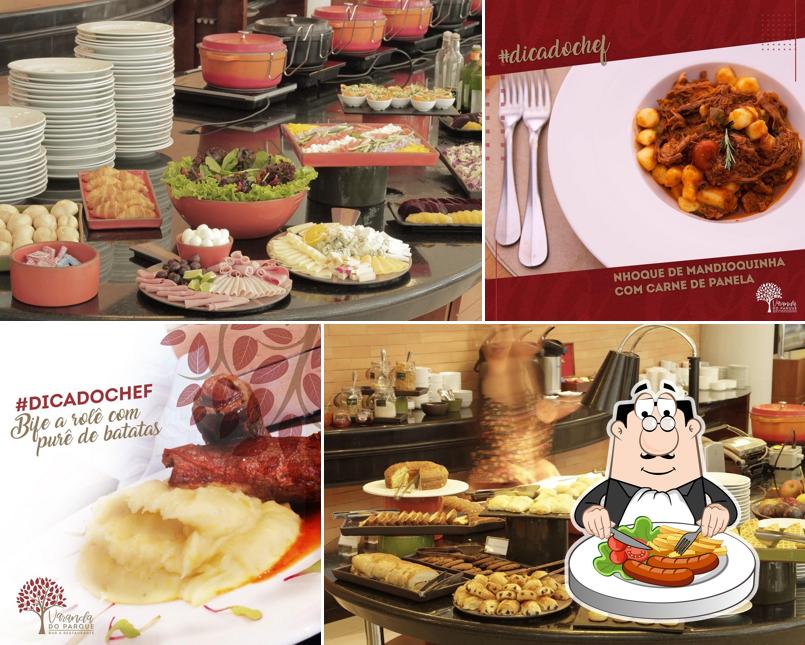 Platos en Varanda do Parque Bar e Restaurante