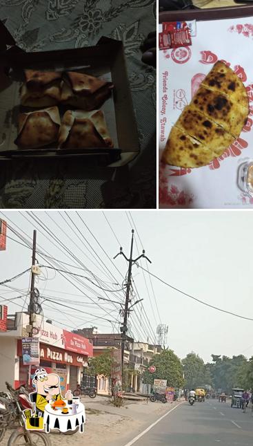 Among different things one can find food and exterior at Da Pizza Hub