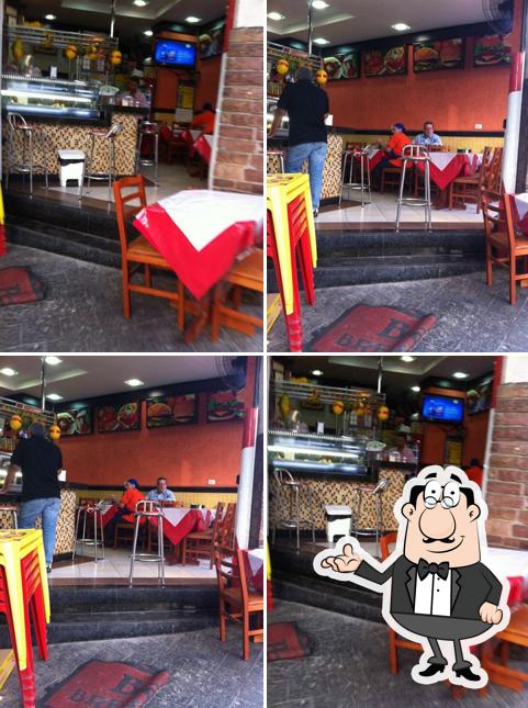 O interior do Bar e Café Breijinho