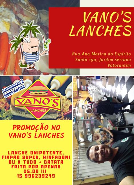 See the pic of Vano's Lanches