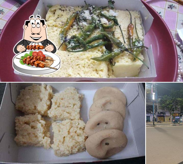 The restaurant's food and exterior