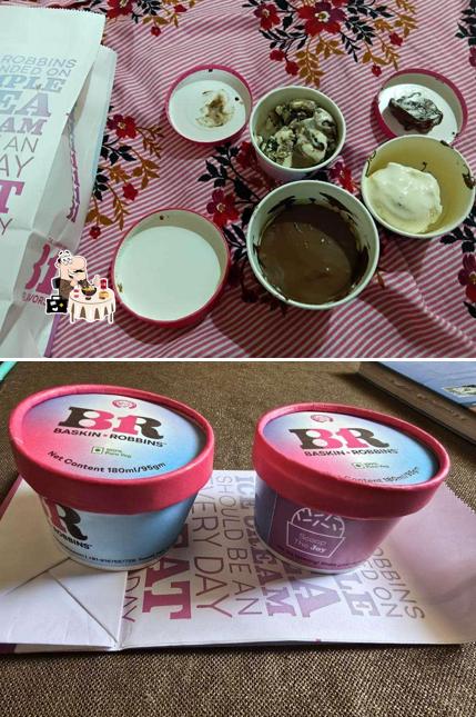 Food at Baskin Robbins - Ice Cream Desserts