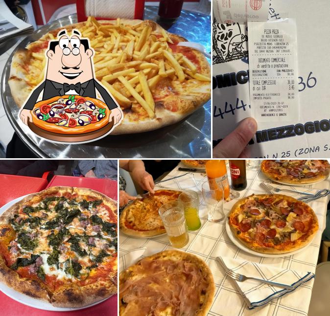 A Pizzeria Pizza Pazza, puoi provare una bella pizza