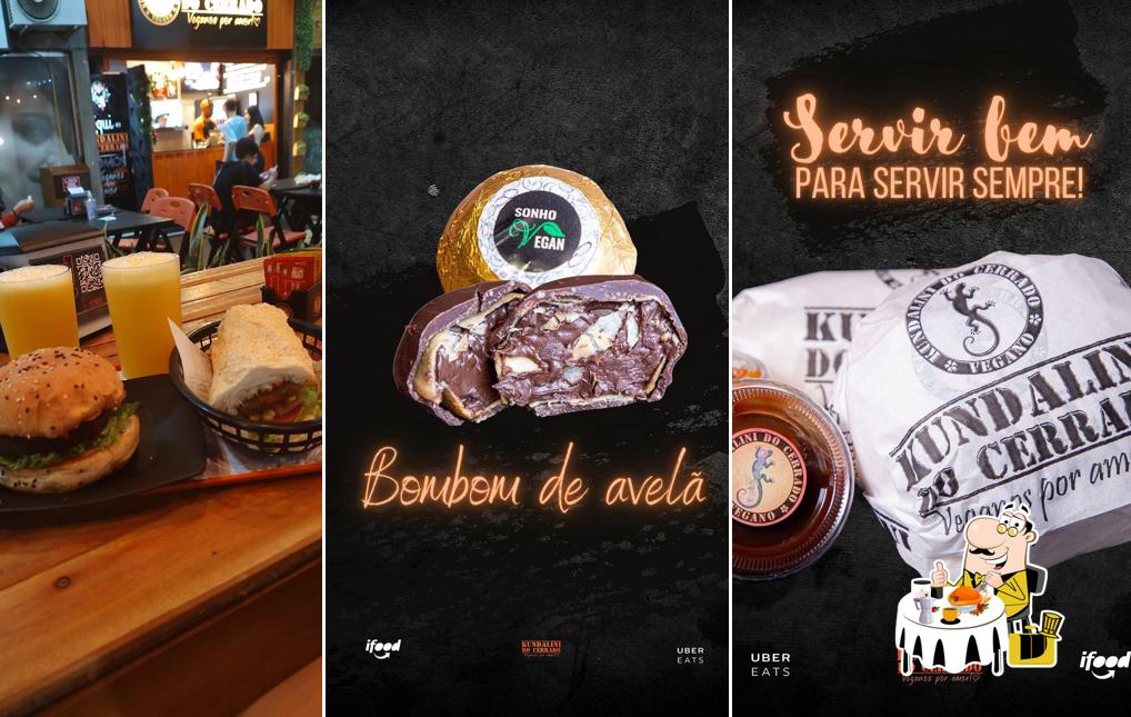 Platos en Kundaliní do Cerrado - Asa Norte Hamburgueria Vegana